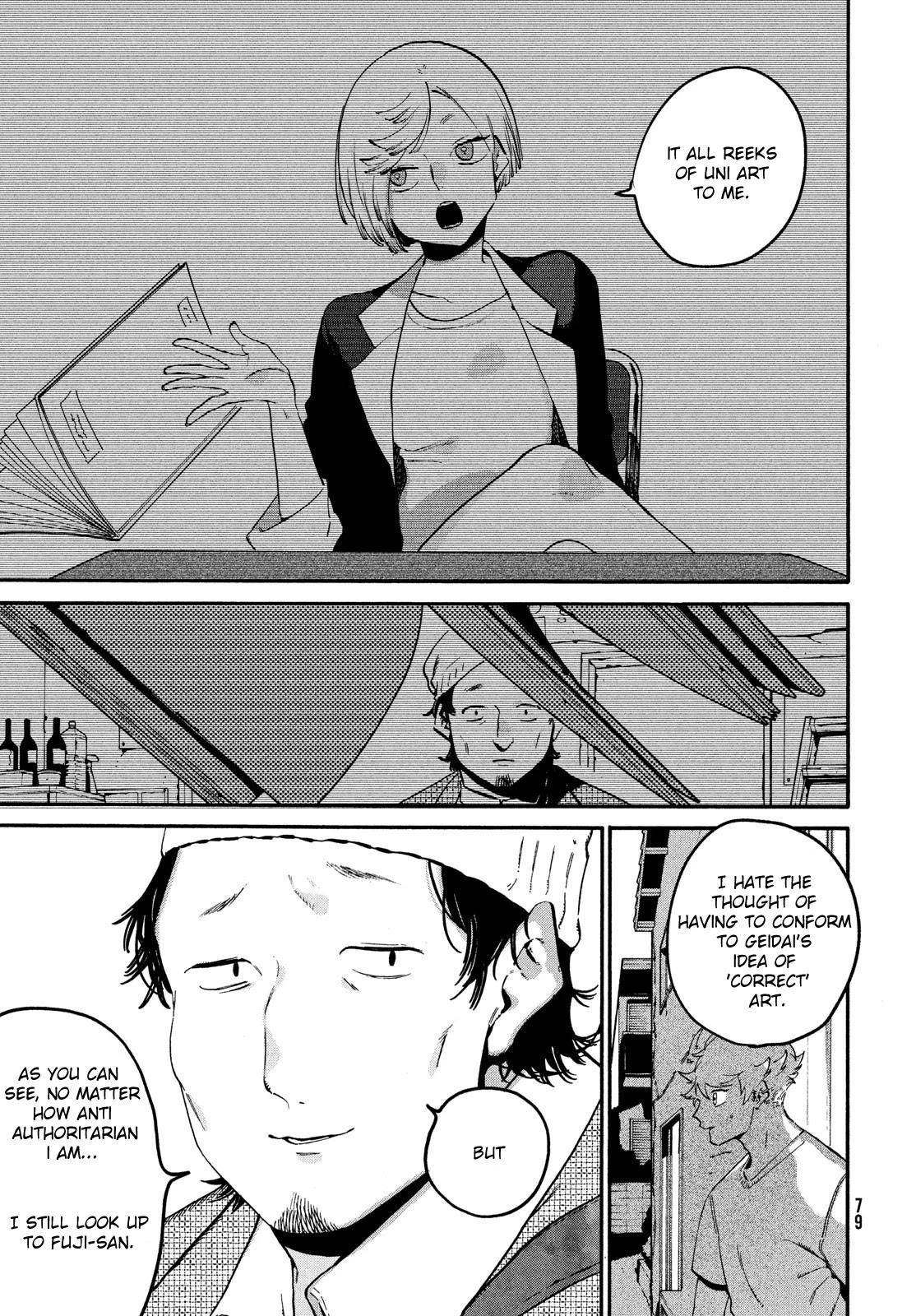 Blue Period Chapter 53 - Page 5 in English