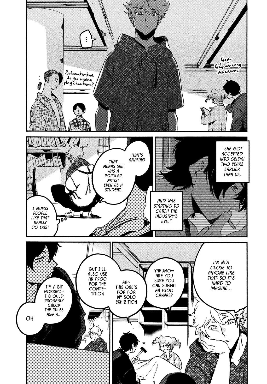 Blue Period Chapter 57 - Page 12 in English