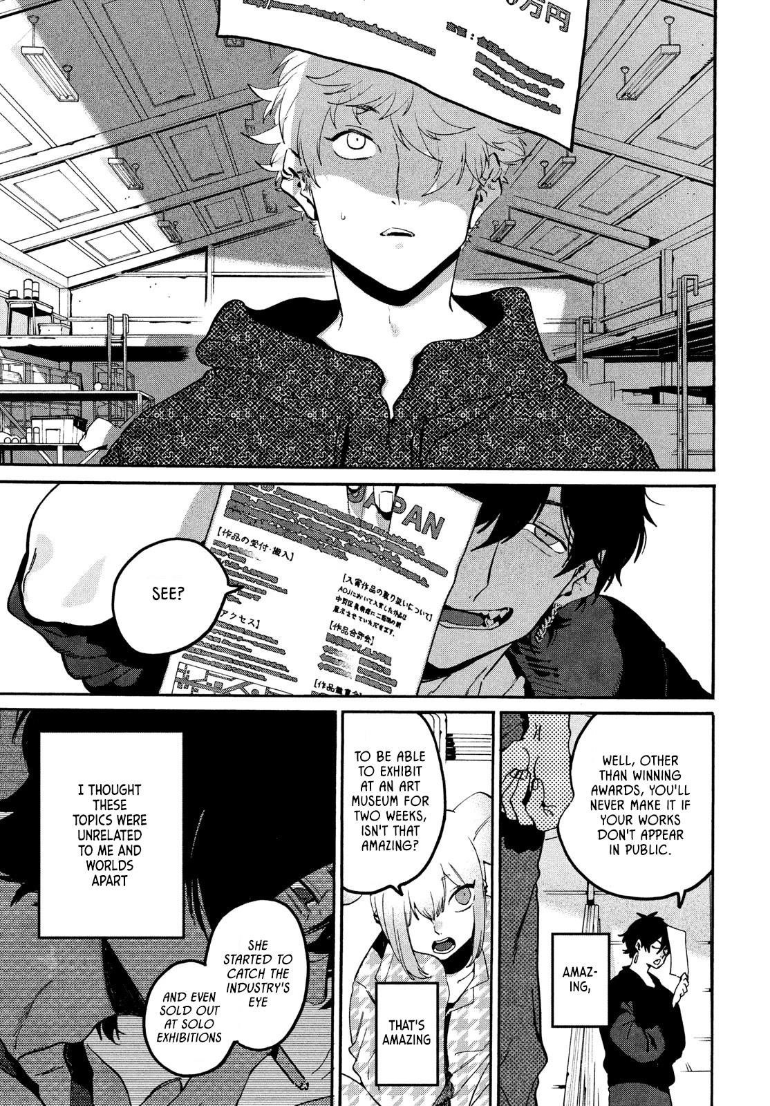 Blue Period Chapter 57 - Page 18 in English