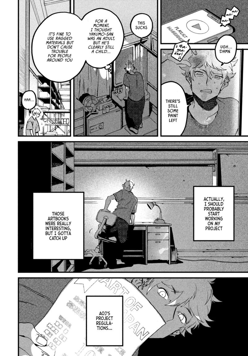 Blue Period Chapter 58 - Page 18 in English