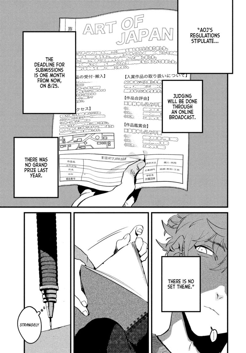 Blue Period Chapter 58 - Page 19 in English