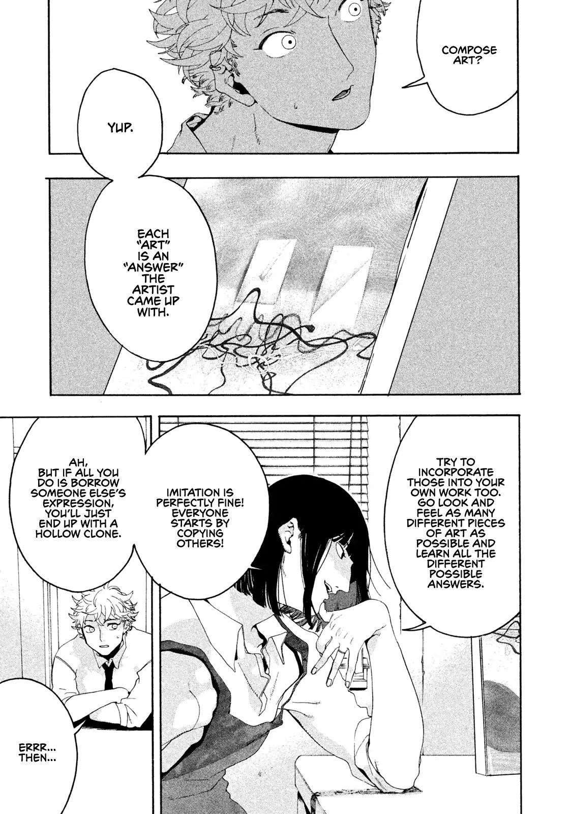 Blue Period Chapter 6 - Page 13 in English