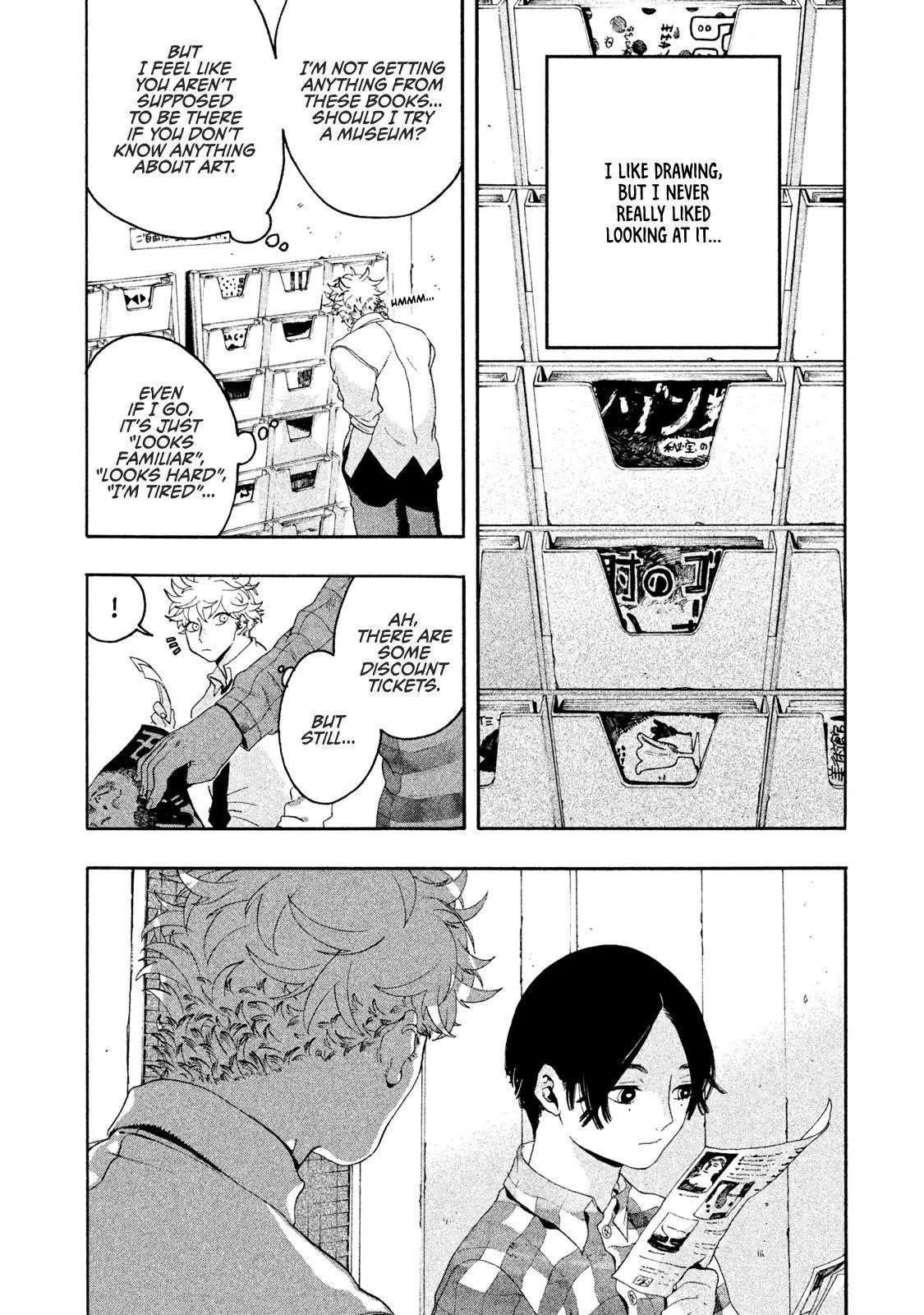 Blue Period Chapter 6 - Page 18 in English