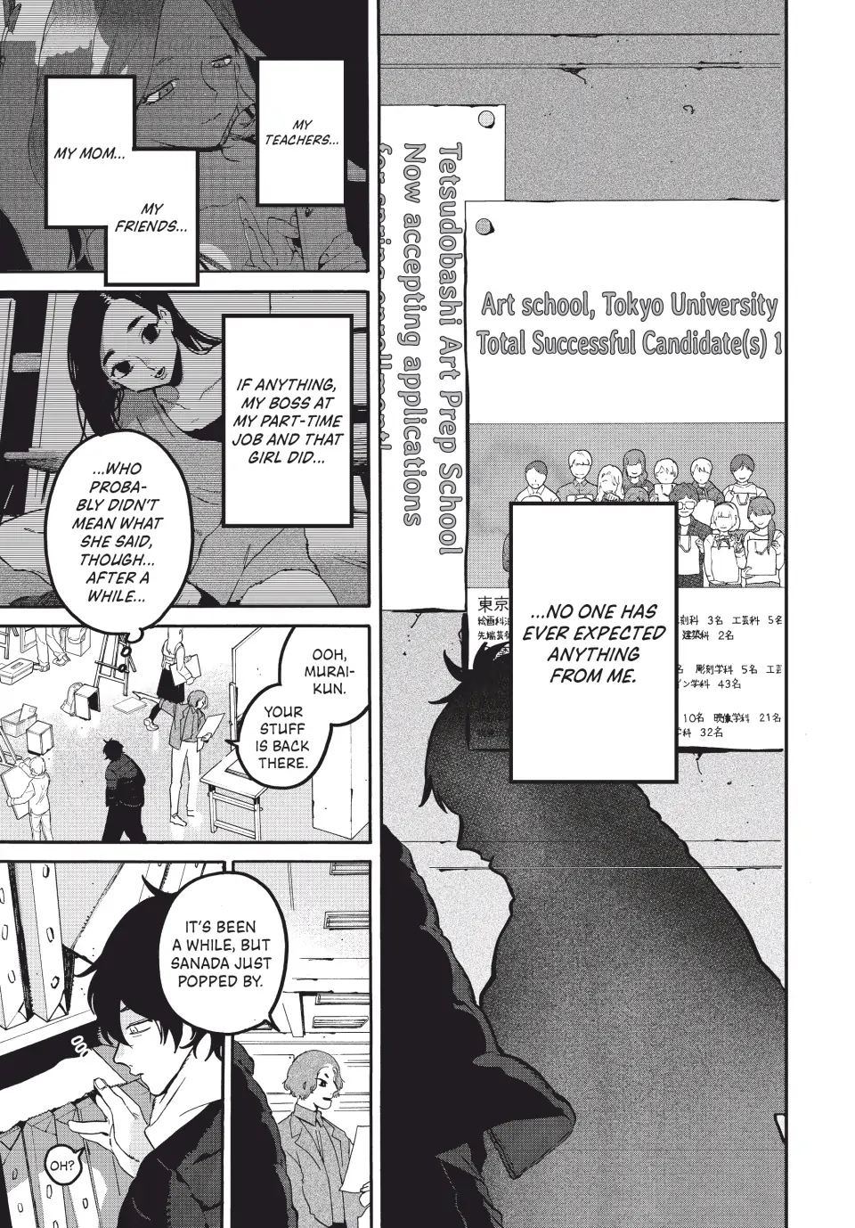 Blue Period Chapter 60 - Page 25 in English