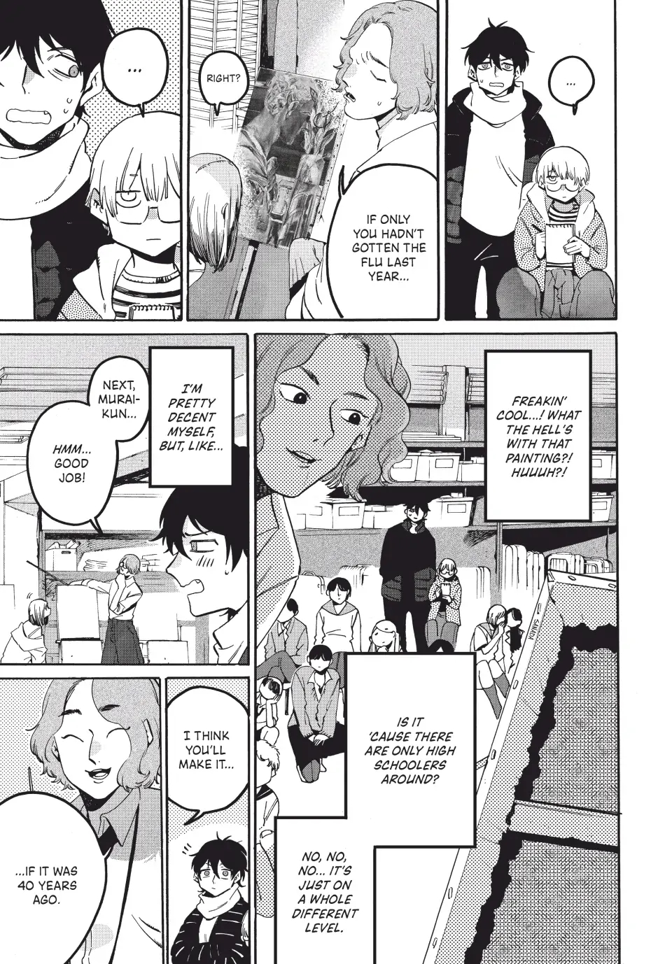 Blue Period Chapter 60 - Page 3 in English