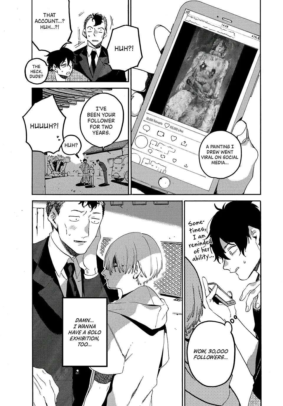 Blue Period Chapter 61 - Page 25 in English