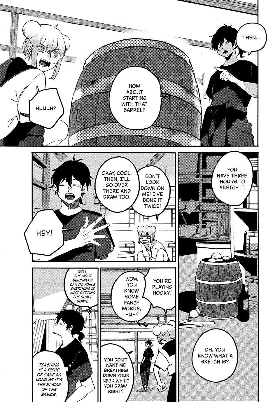 Blue Period Chapter 61 - Page 7 in English