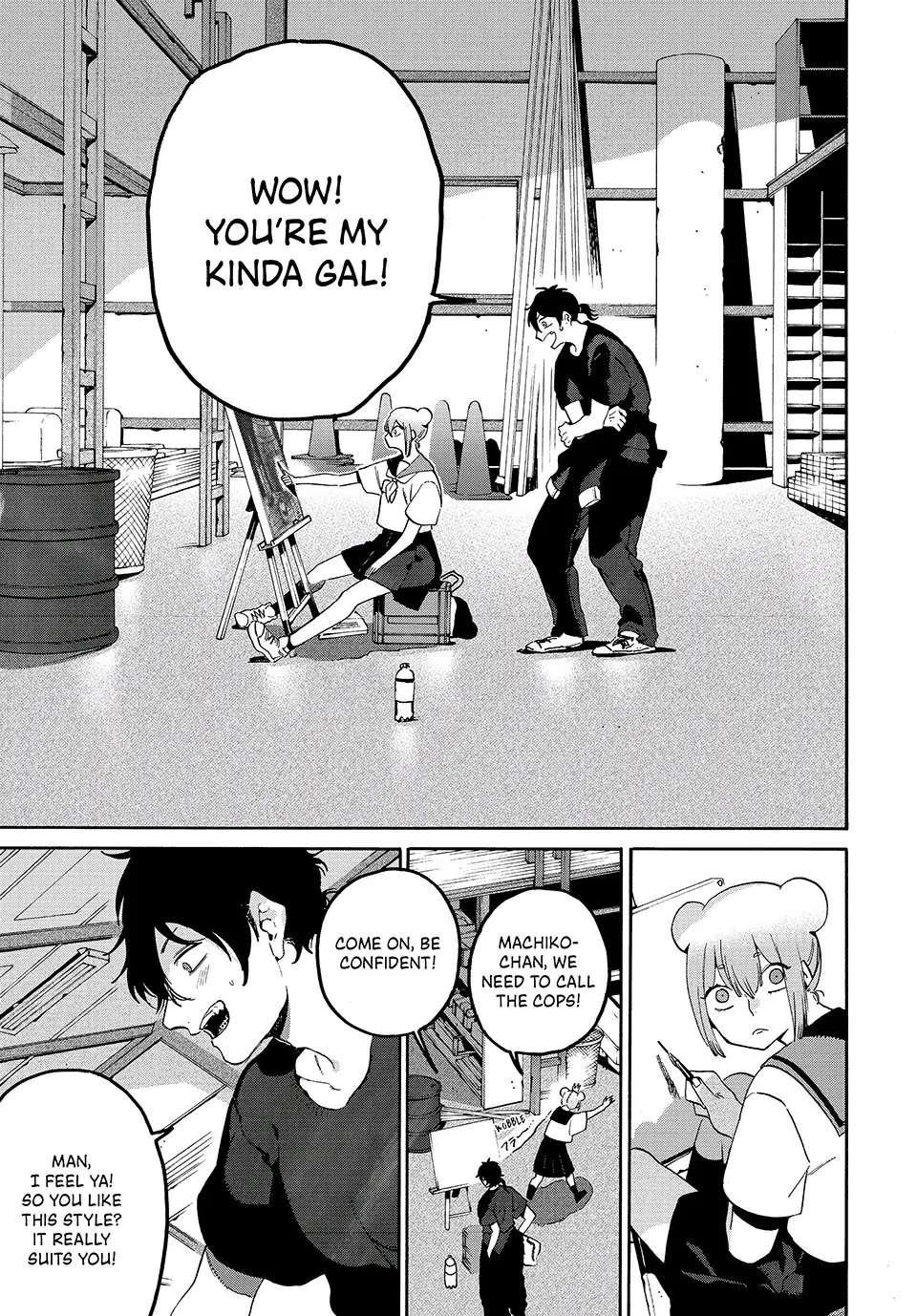 Blue Period Chapter 61 - Page 9 in English