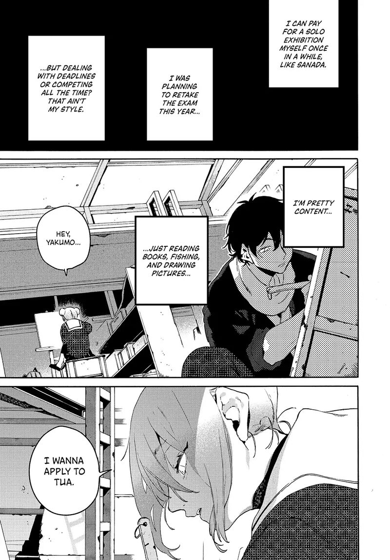 Blue Period Chapter 62 - Page 3 in English