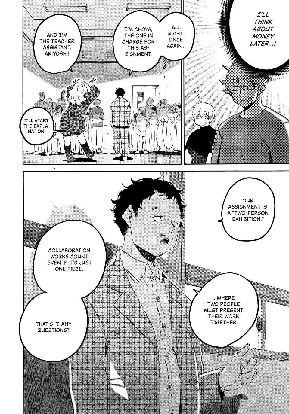 Blue Period Chapter 67 - Page 11 in English