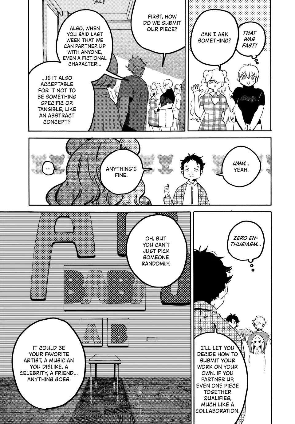 Blue Period Chapter 67 - Page 12 in English