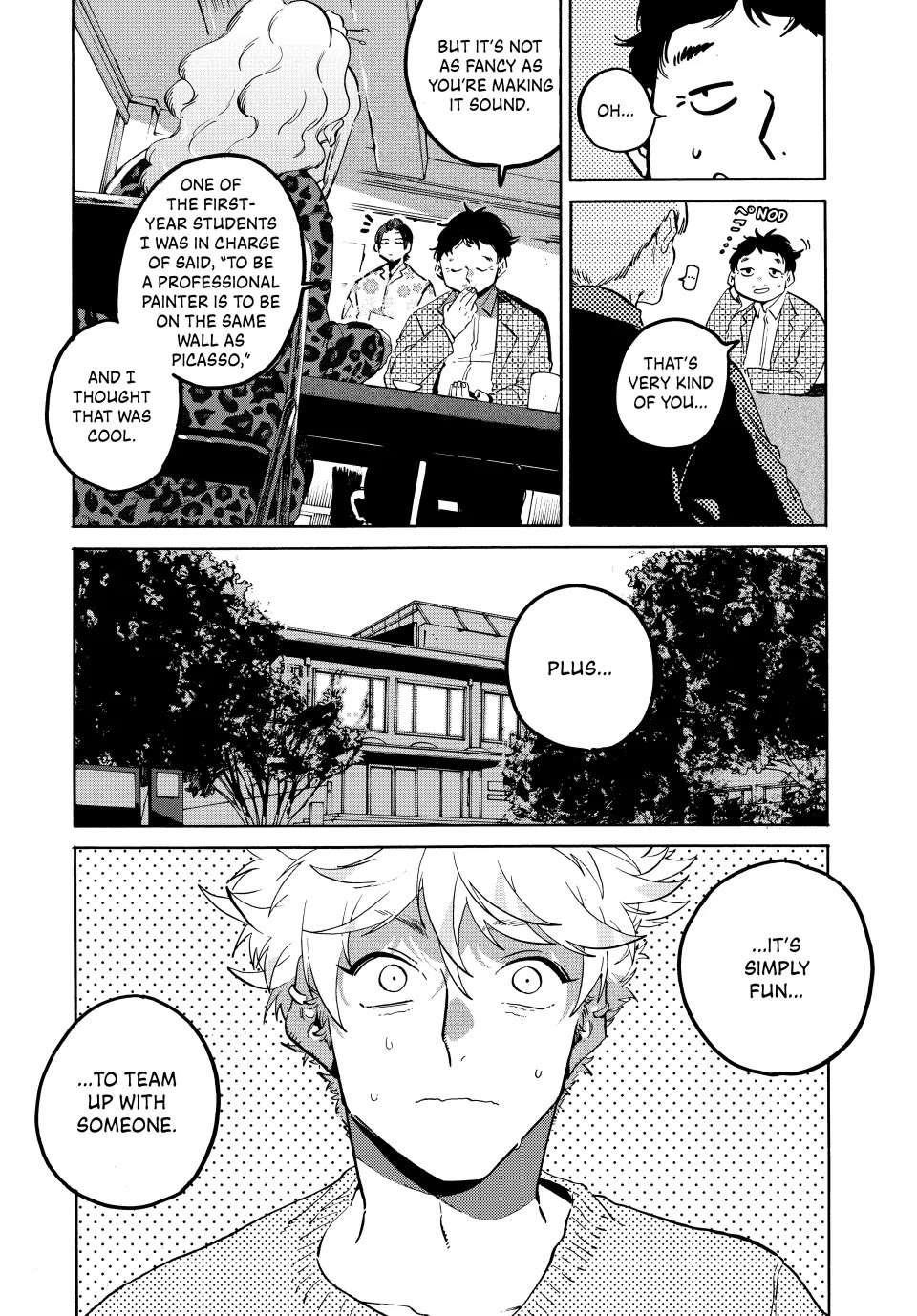 Blue Period Chapter 67 - Page 19 in English