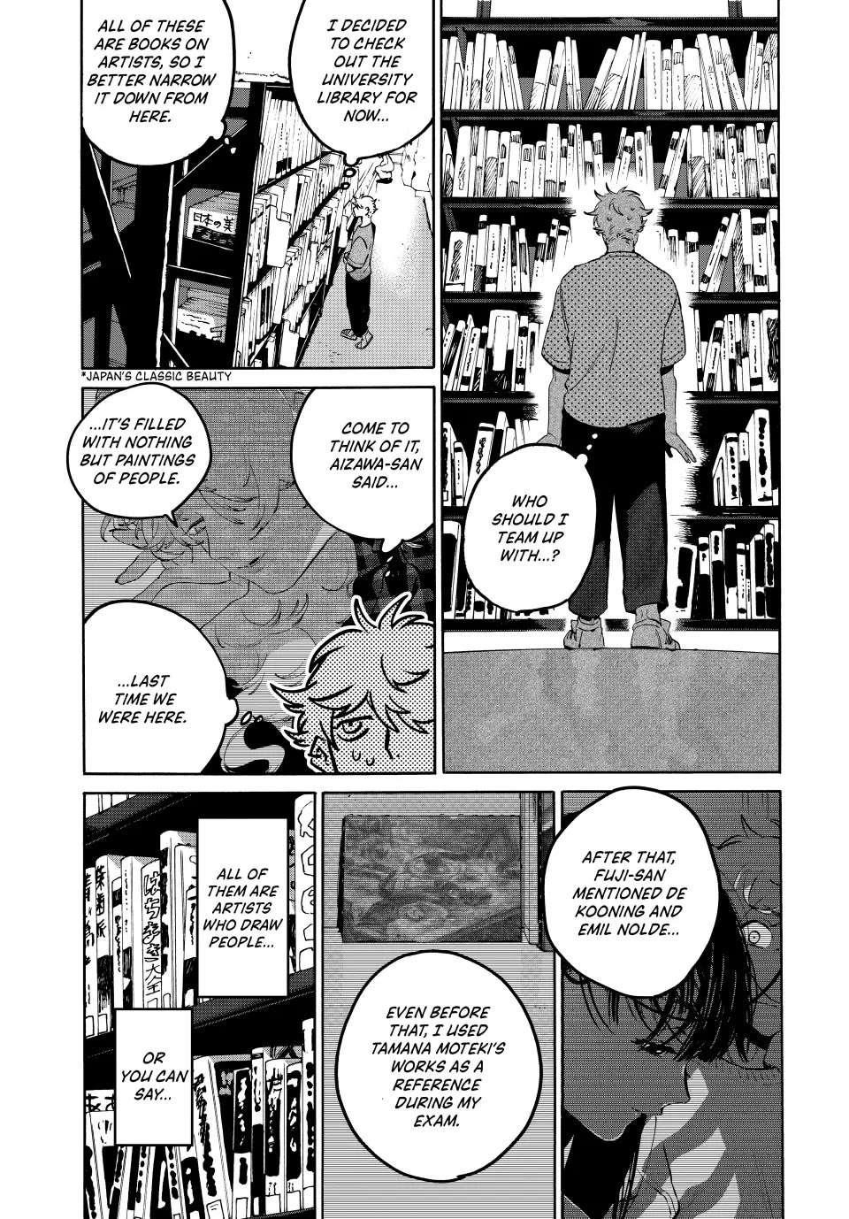 Blue Period Chapter 67 - Page 20 in English