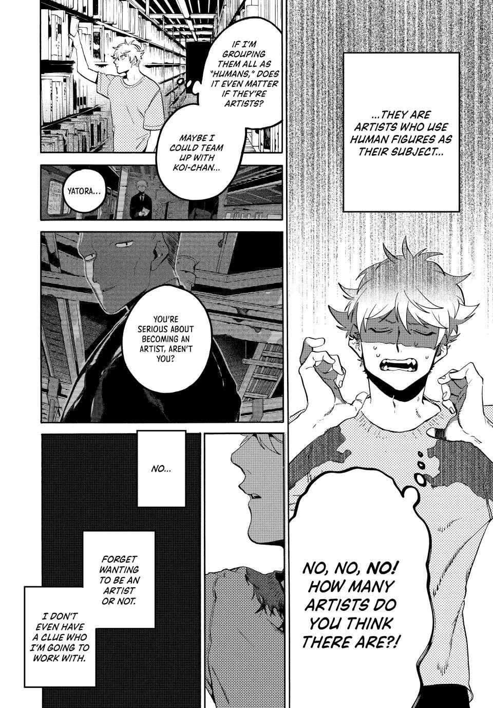Blue Period Chapter 67 - Page 21 in English