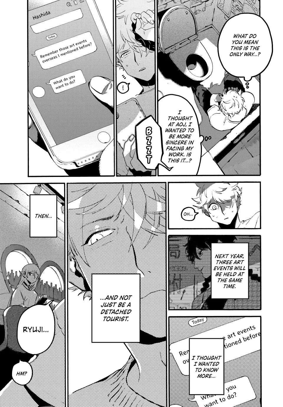 Blue Period Chapter 67 - Page 38 in English