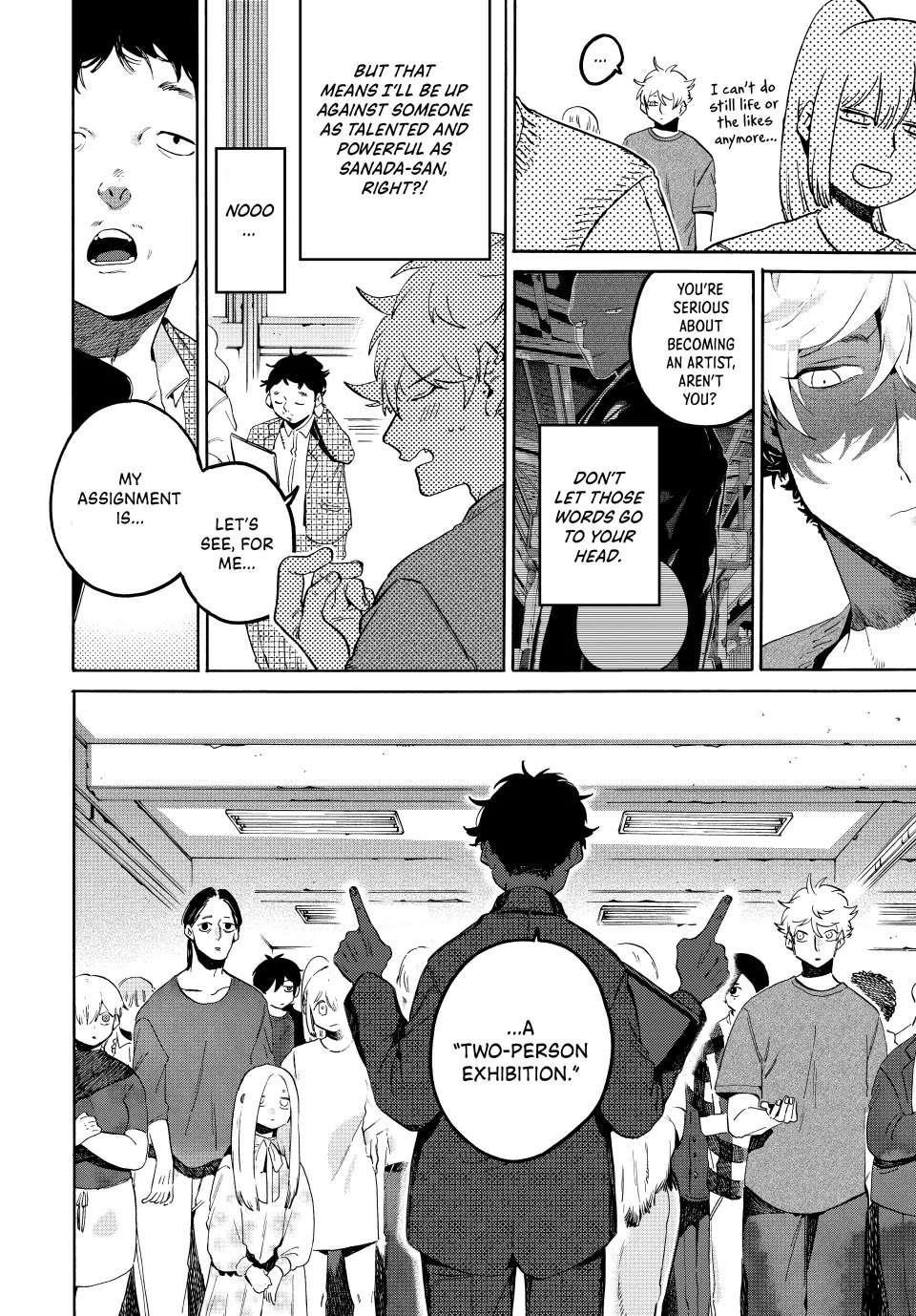 Blue Period Chapter 67 - Page 5 in English