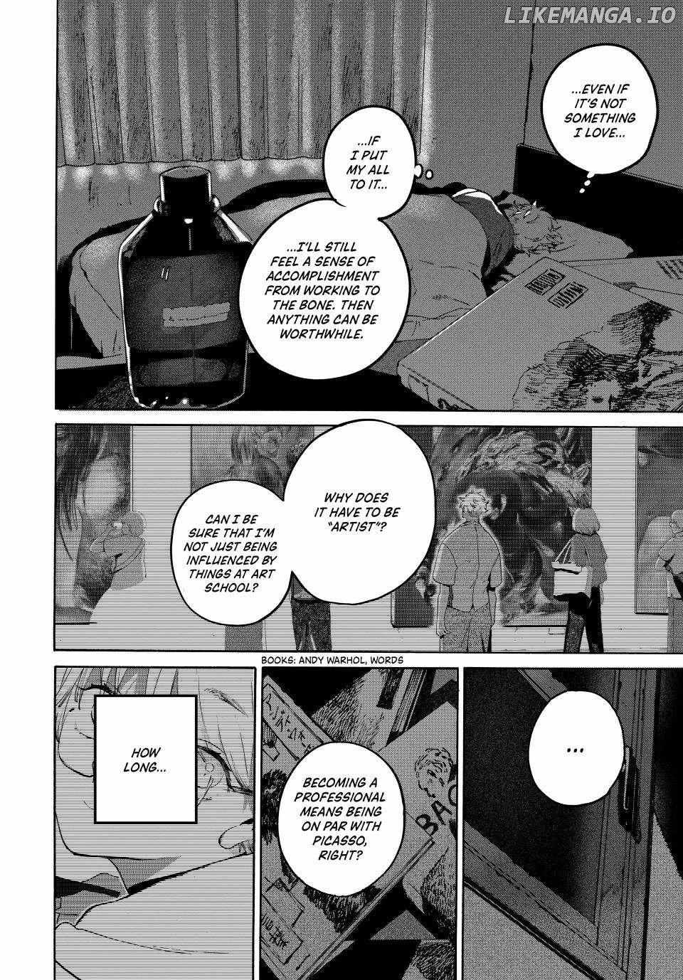 Blue Period Chapter 69 - Page 14 in English