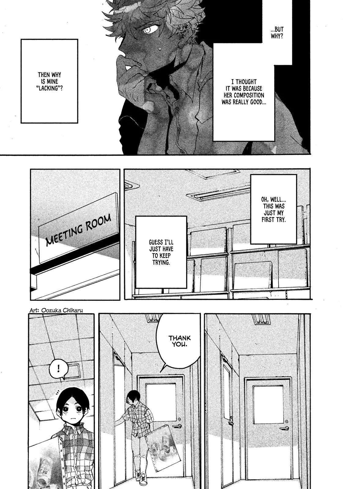 Blue Period Chapter 7 - Page 10 in English