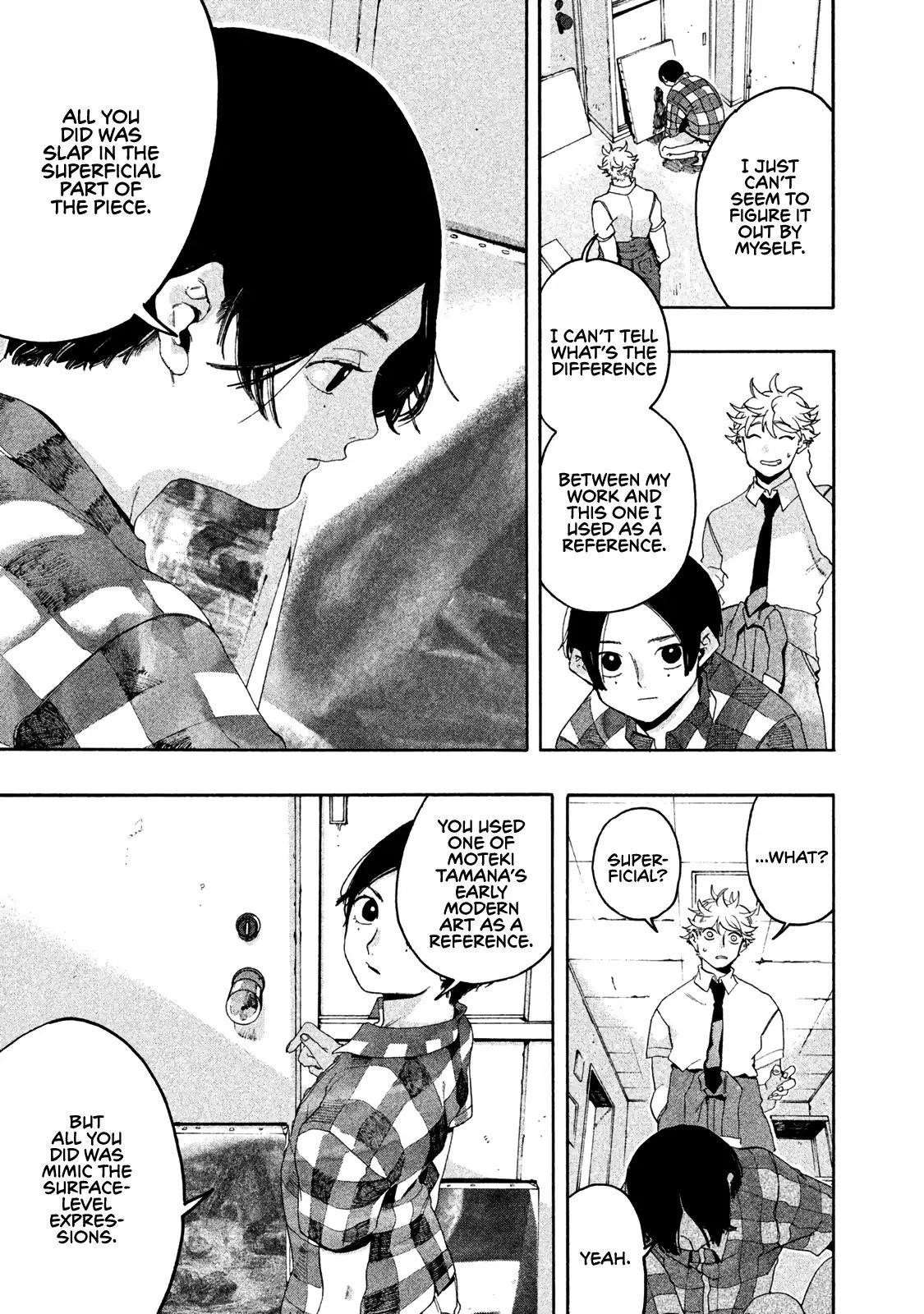 Blue Period Chapter 7 - Page 12 in English
