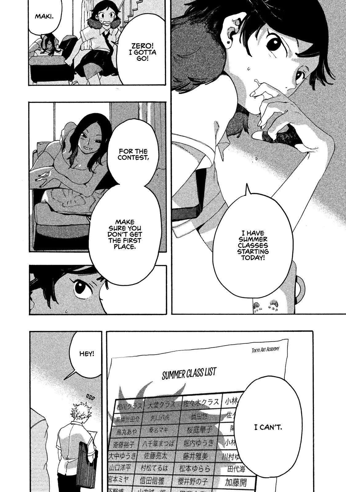 Blue Period Chapter 7 - Page 22 in English