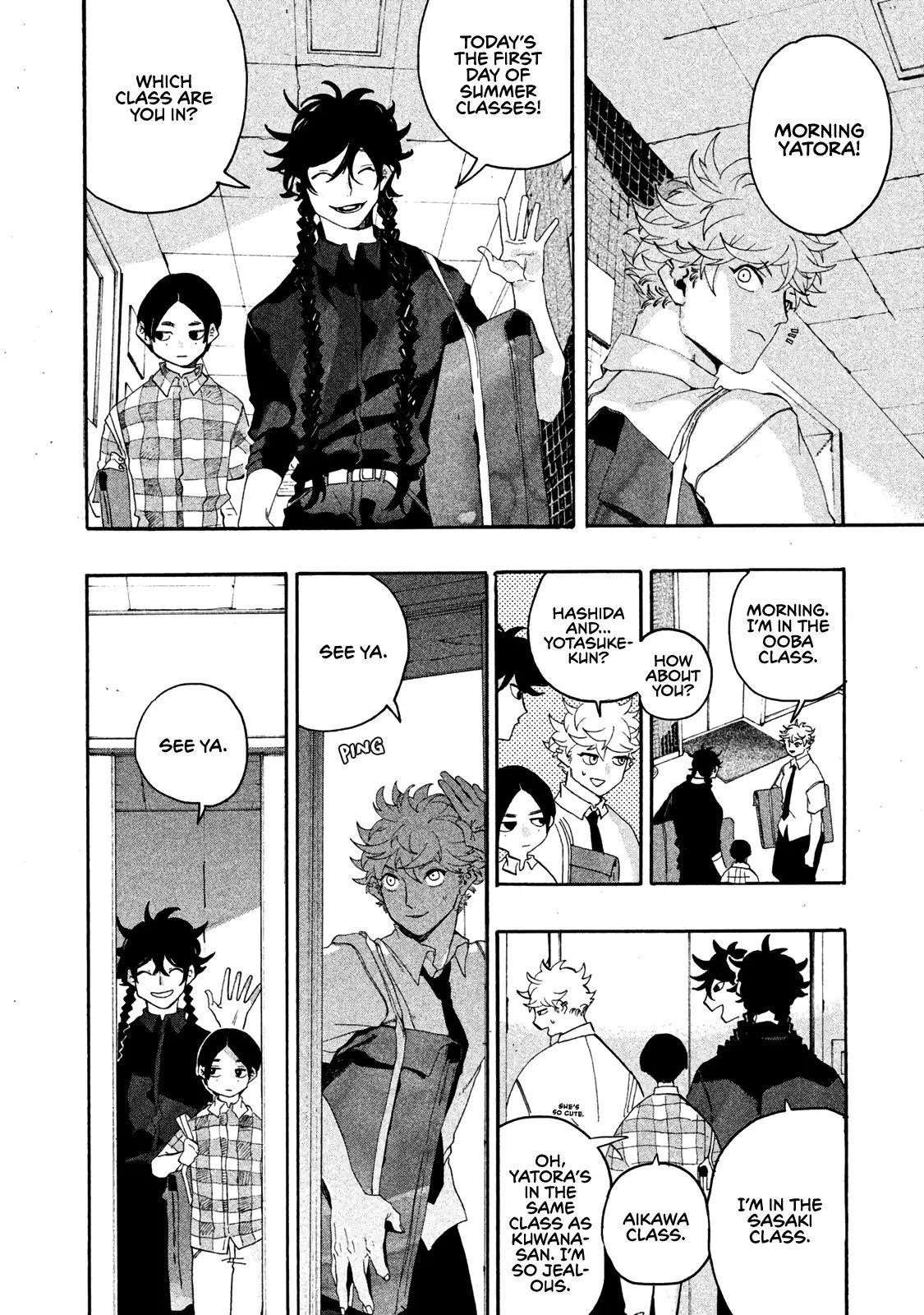 Blue Period Chapter 7 - Page 23 in English