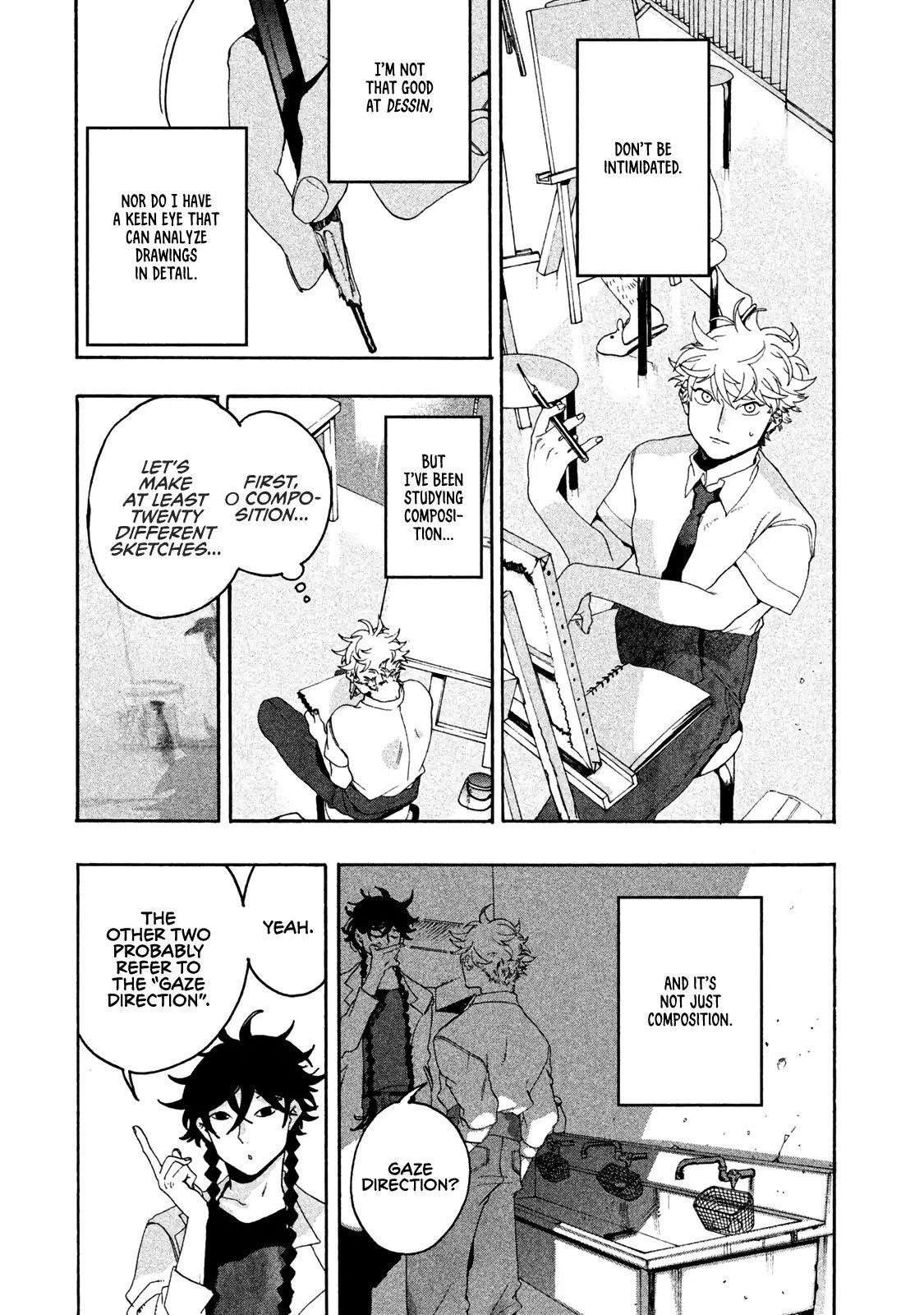 Blue Period Chapter 7 - Page 28 in English