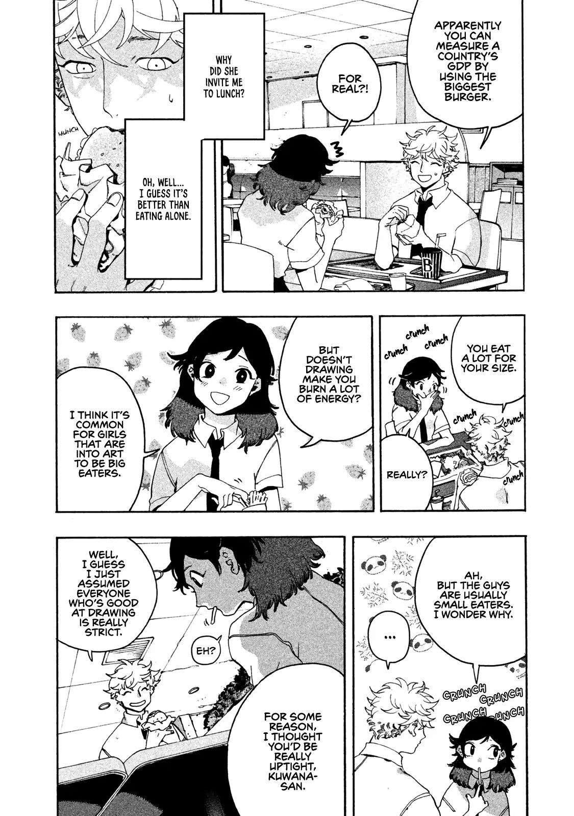 Blue Period Chapter 7 - Page 35 in English