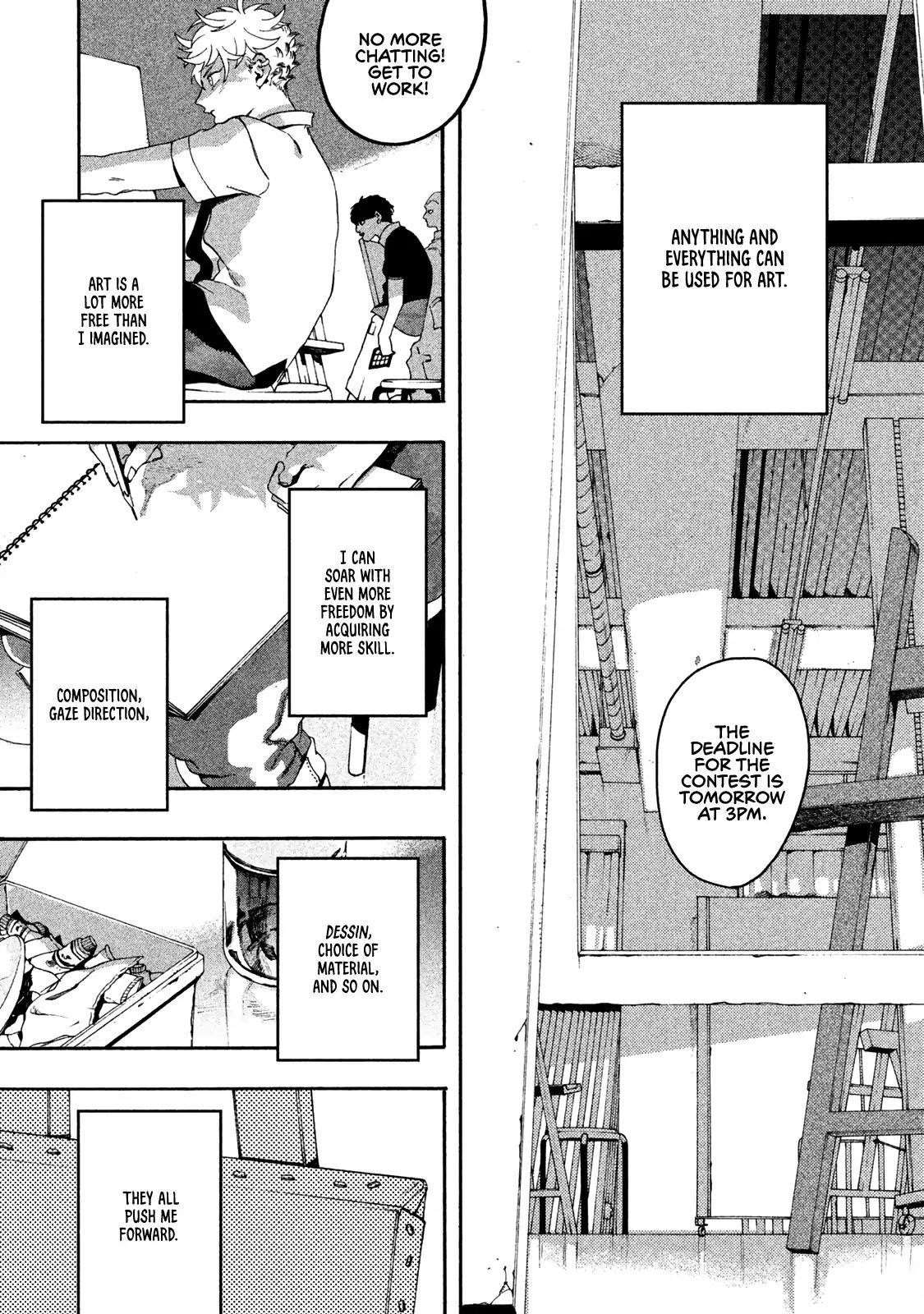 Blue Period Chapter 7 - Page 38 in English