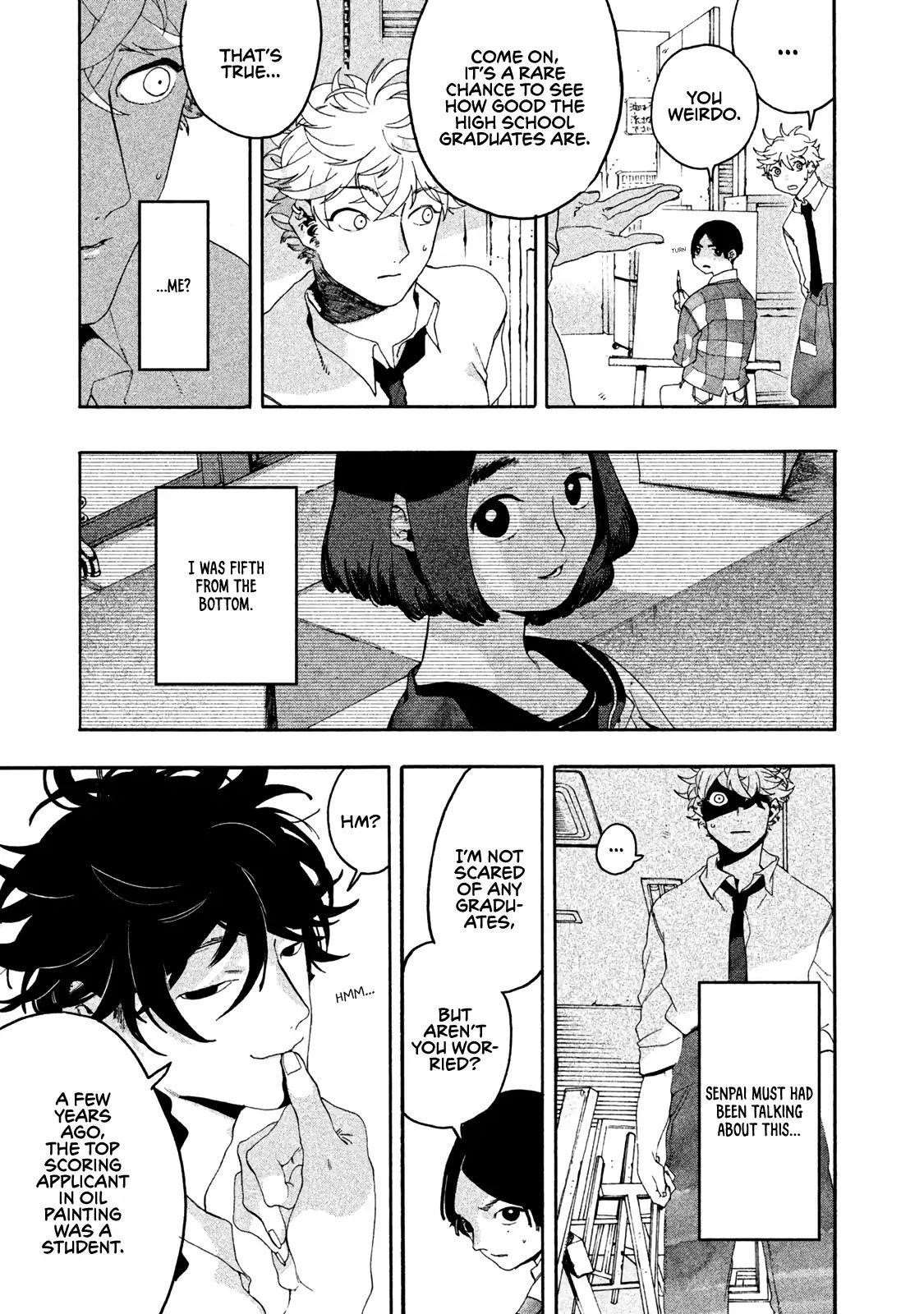 Blue Period Chapter 7 - Page 4 in English