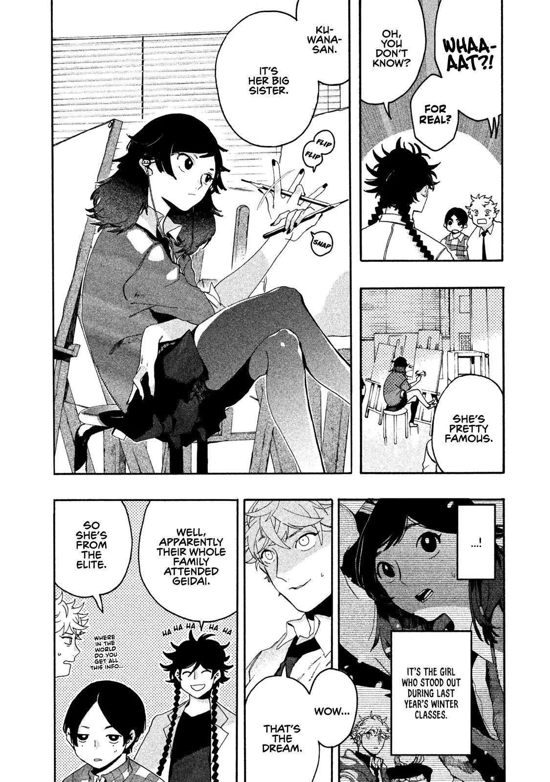 Blue Period Chapter 7 - Page 5 in English