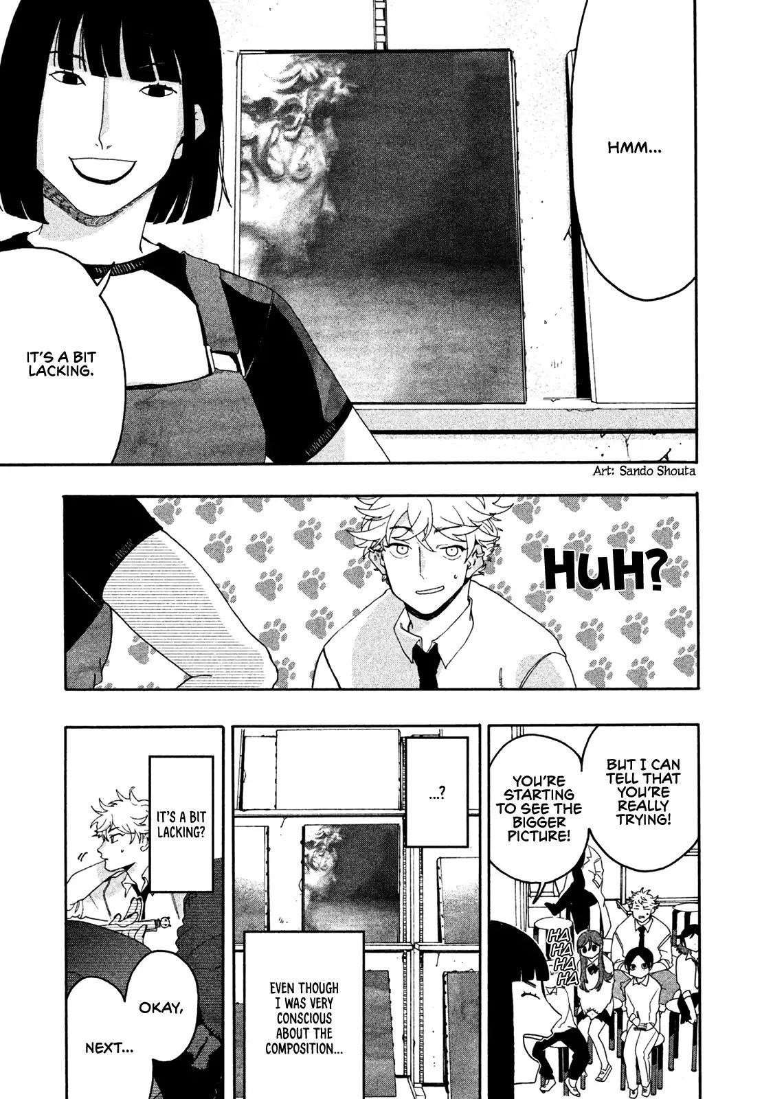 Blue Period Chapter 7 - Page 8 in English