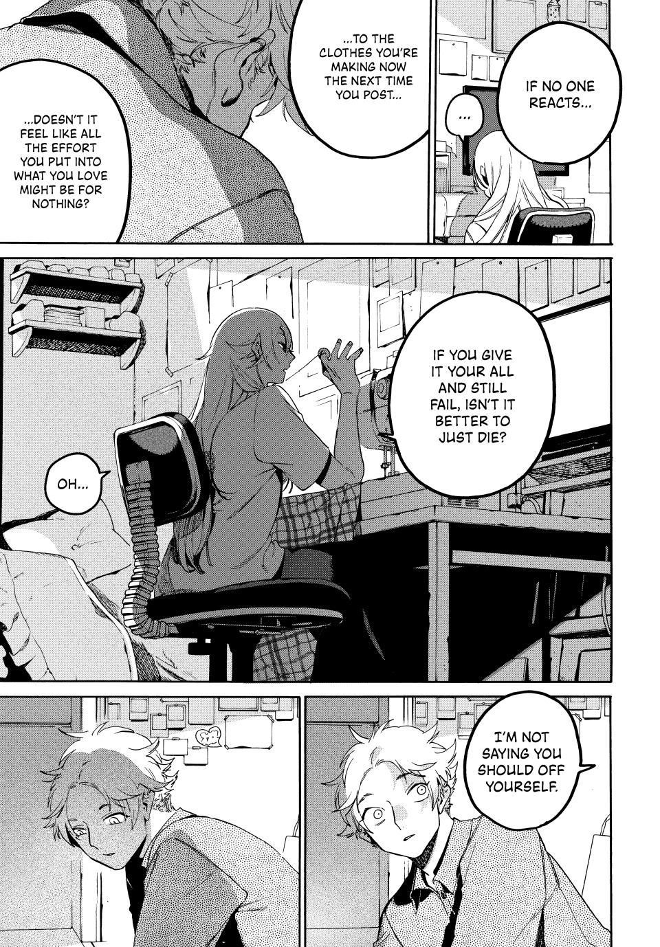 Blue Period Chapter 70 - Page 22 in English