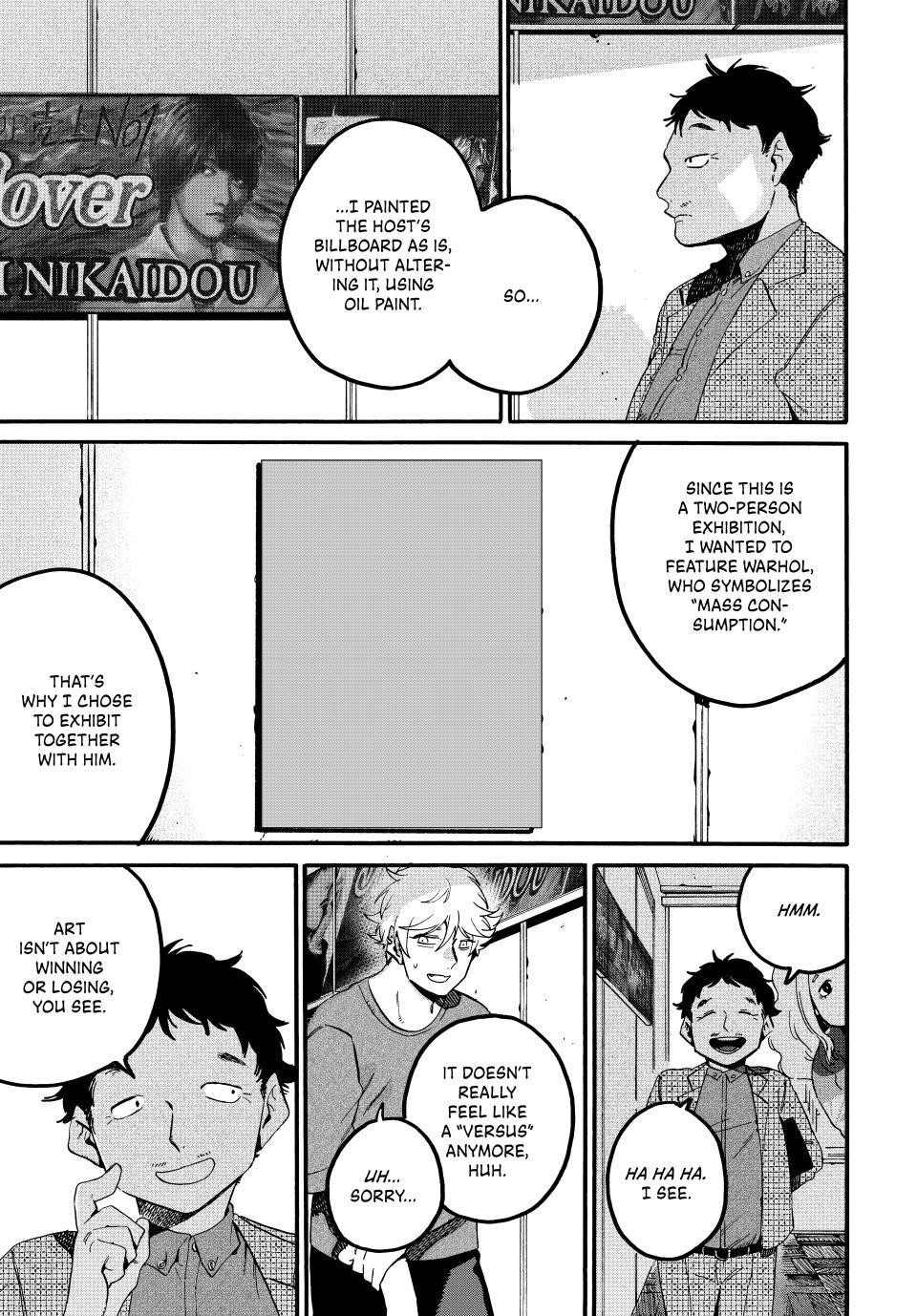 Blue Period Chapter 70 - Page 30 in English