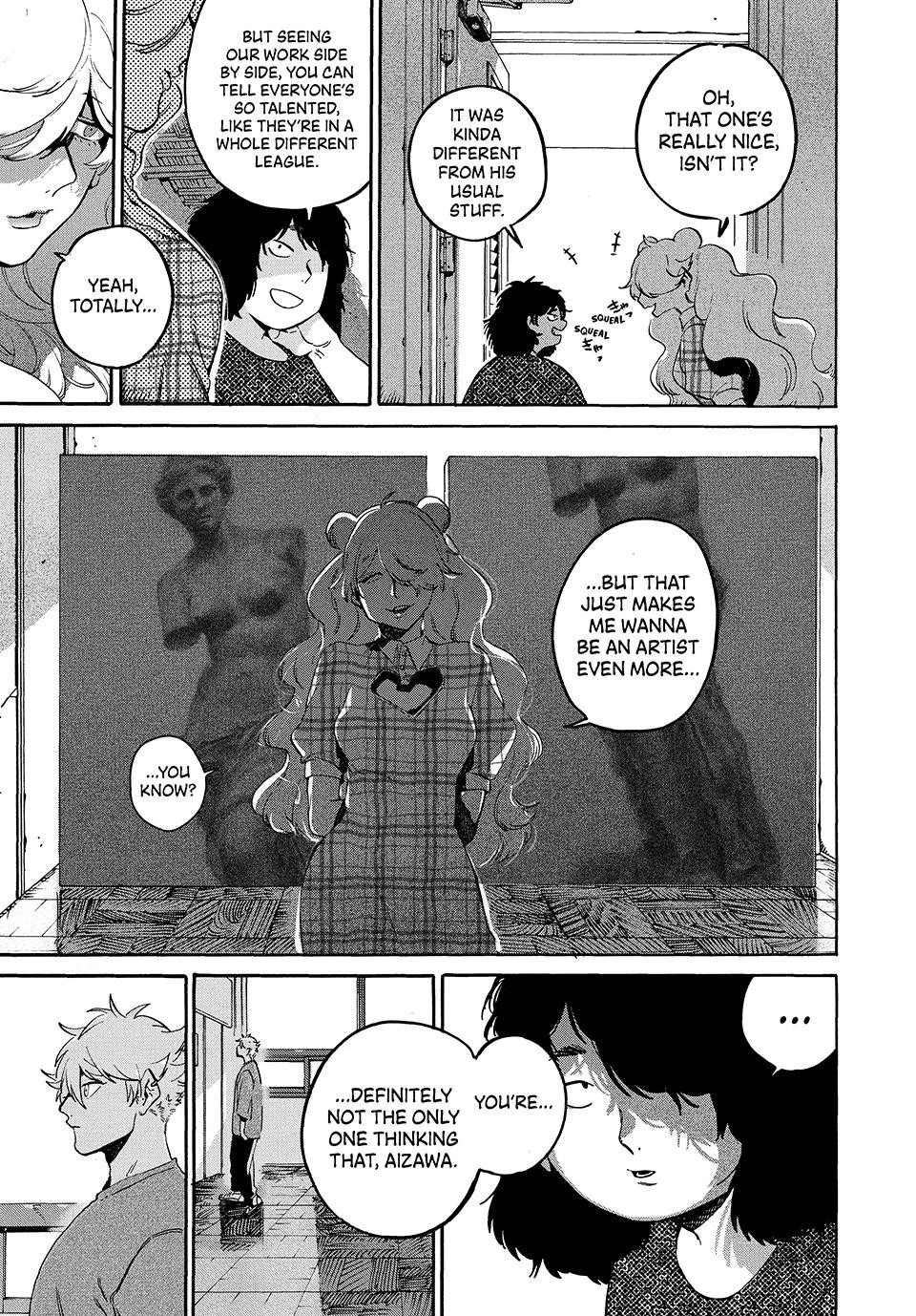 Blue Period Chapter 71 - Page 4 in English