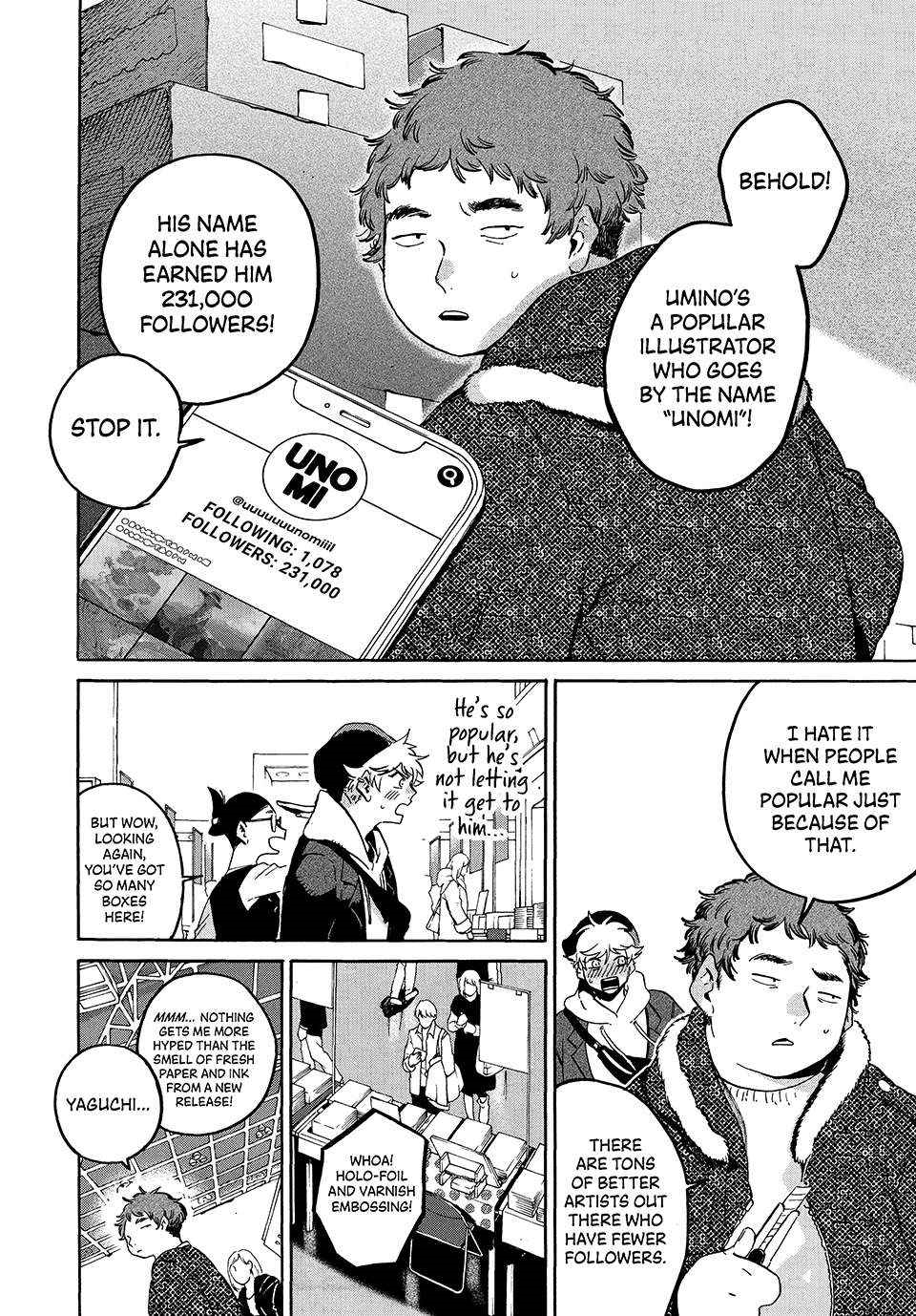 Blue Period Chapter 72 - Page 15 in English