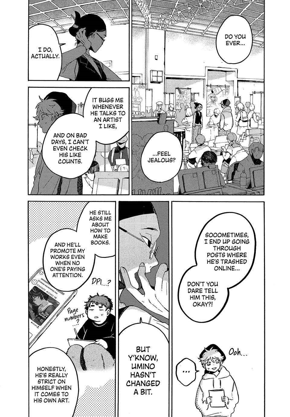 Blue Period Chapter 72 - Page 22 in English