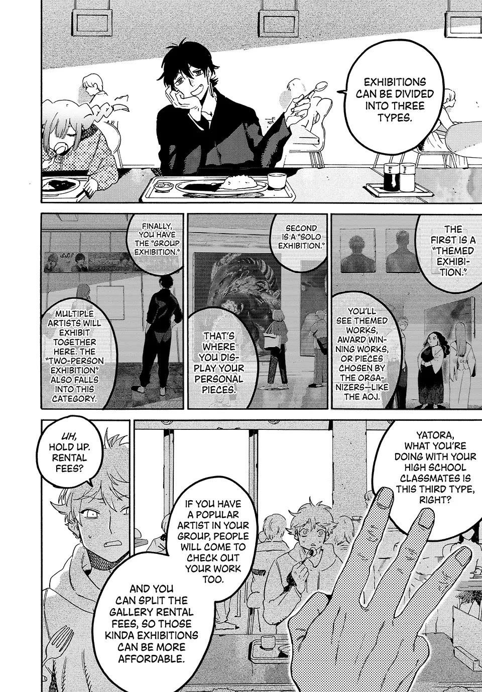 Blue Period Chapter 73 - Page 18 in English
