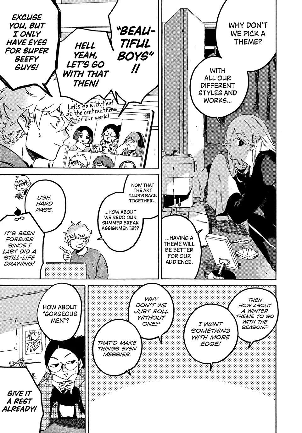 Blue Period Chapter 73 - Page 23 in English