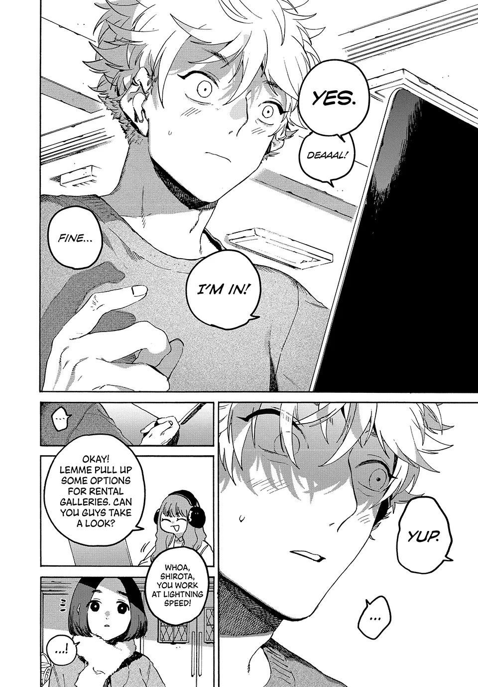 Blue Period Chapter 73 - Page 28 in English