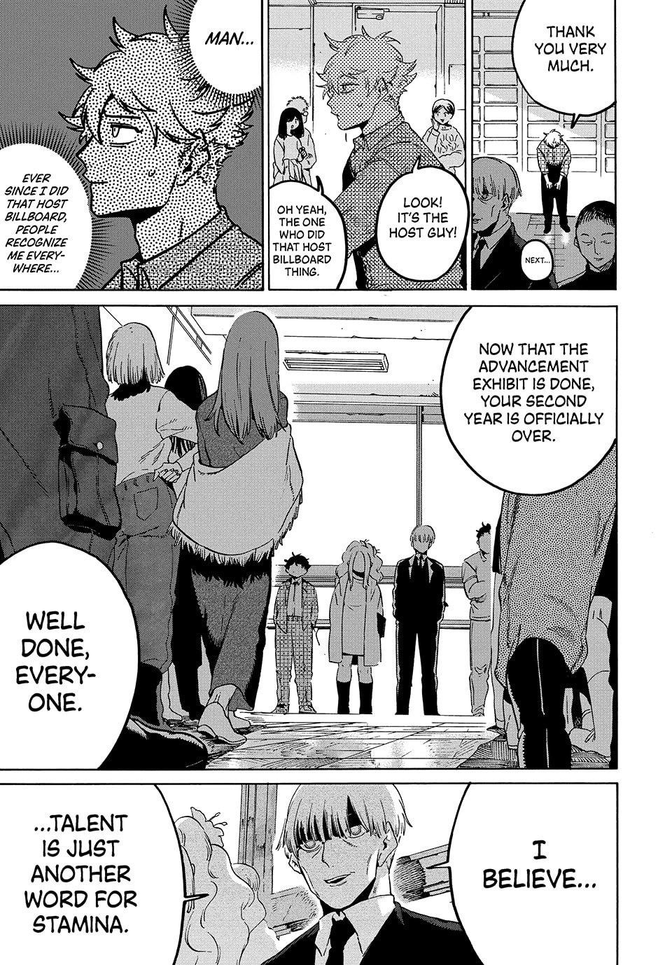 Blue Period Chapter 74 - Page 11 in English