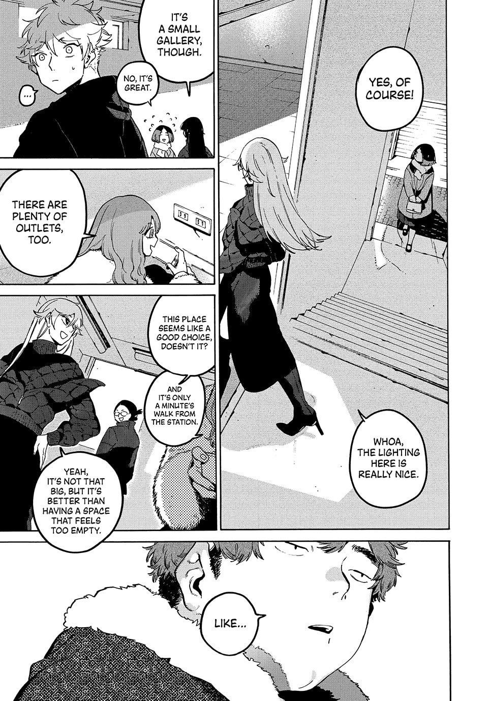 Blue Period Chapter 74 - Page 17 in English