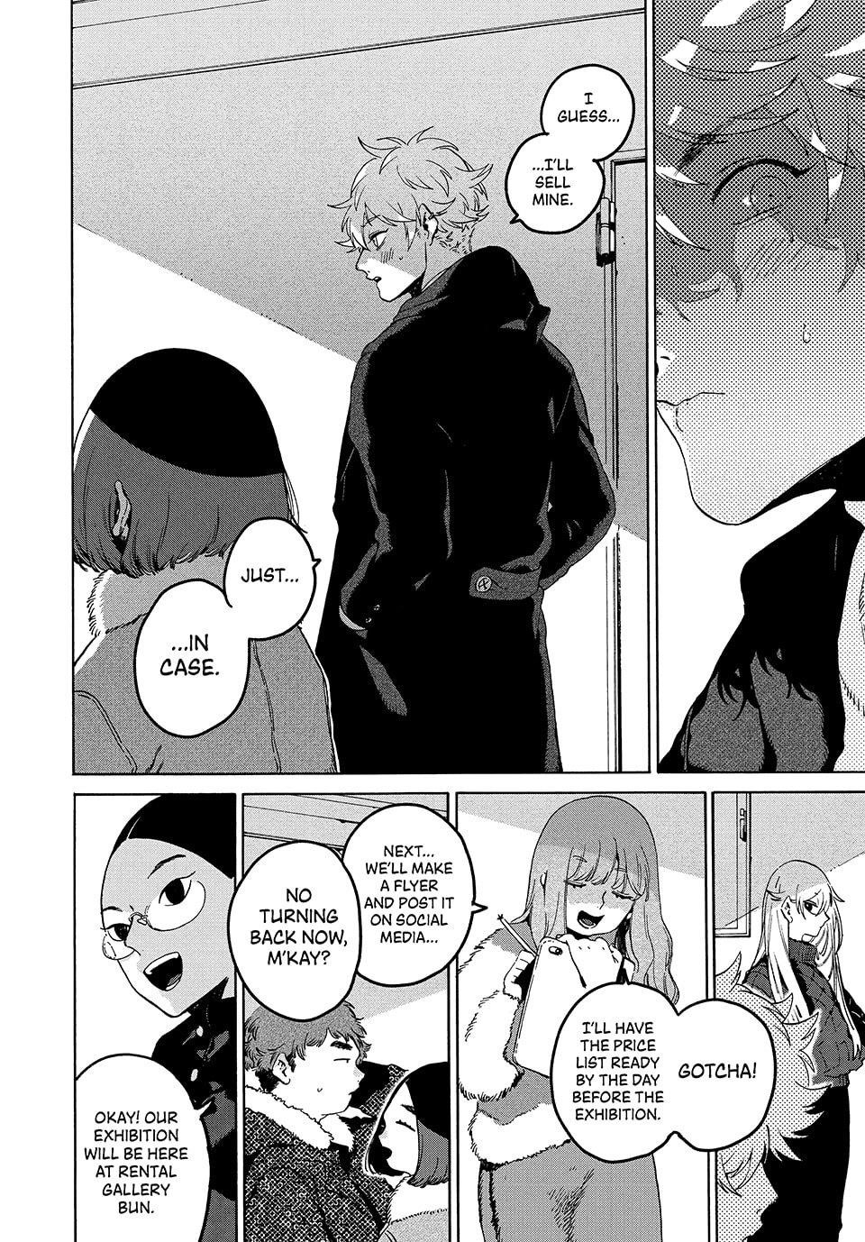 Blue Period Chapter 74 - Page 22 in English