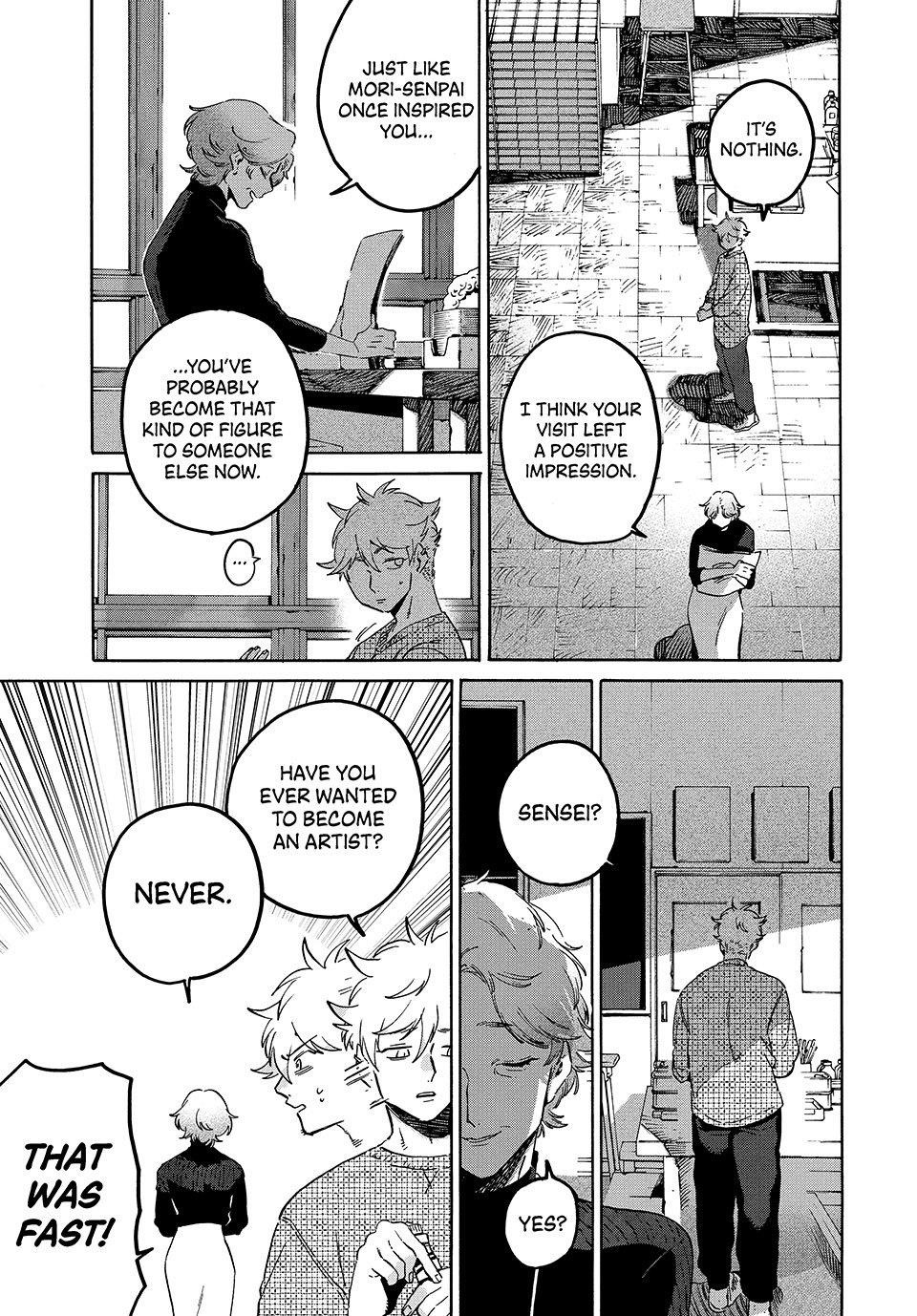 Blue Period Chapter 76 - Page 21 in English