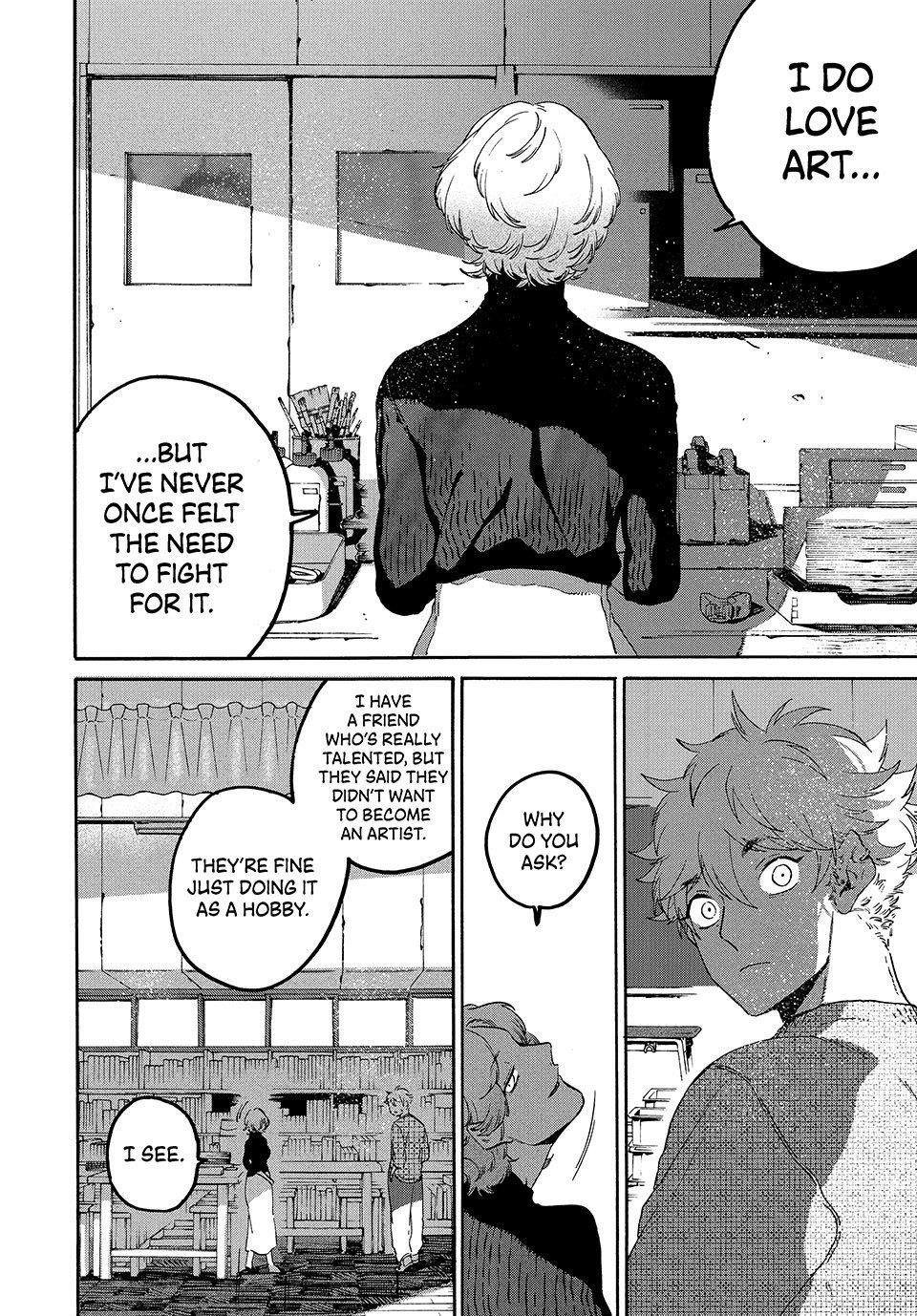 Blue Period Chapter 76 - Page 22 in English