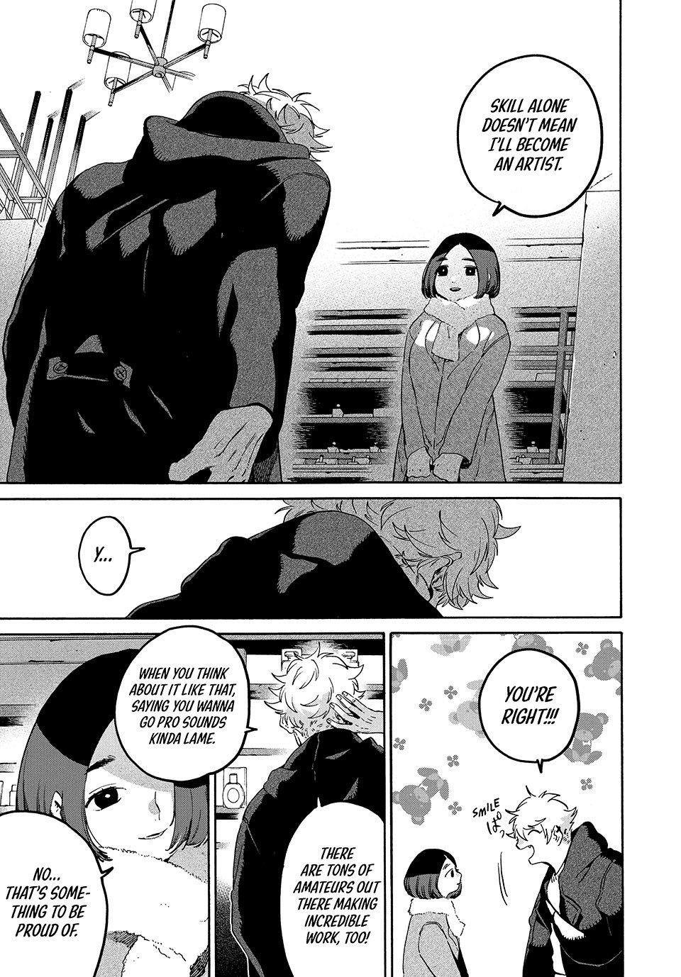 Blue Period Chapter 76 - Page 3 in English