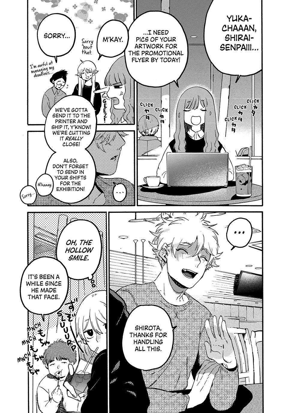 Blue Period Chapter 77 - Page 3 in English