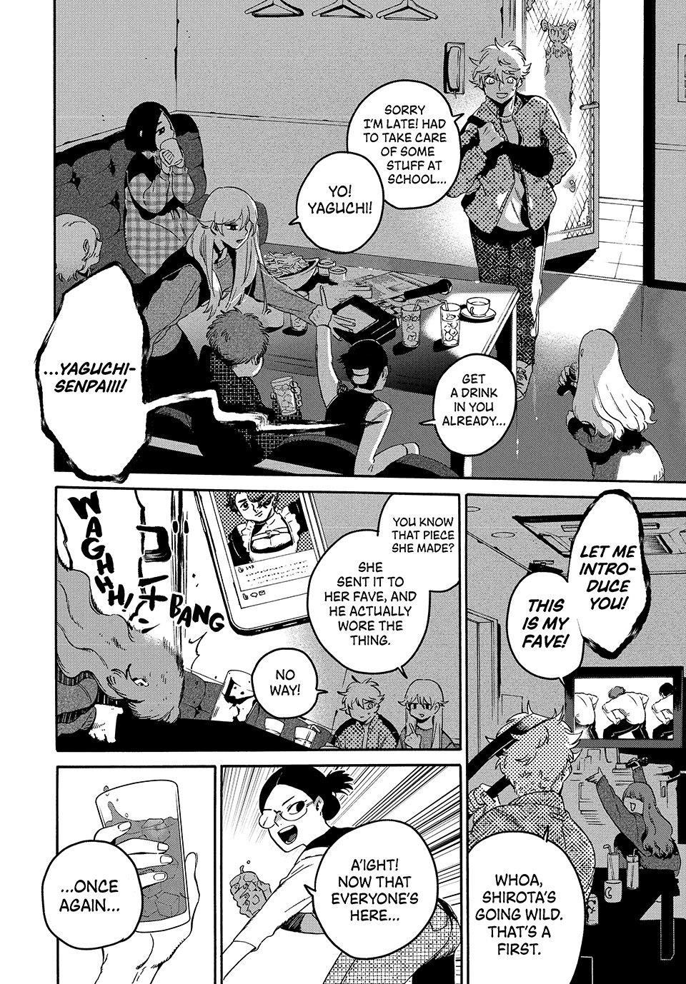 Blue Period Chapter 78 - Page 8 in English