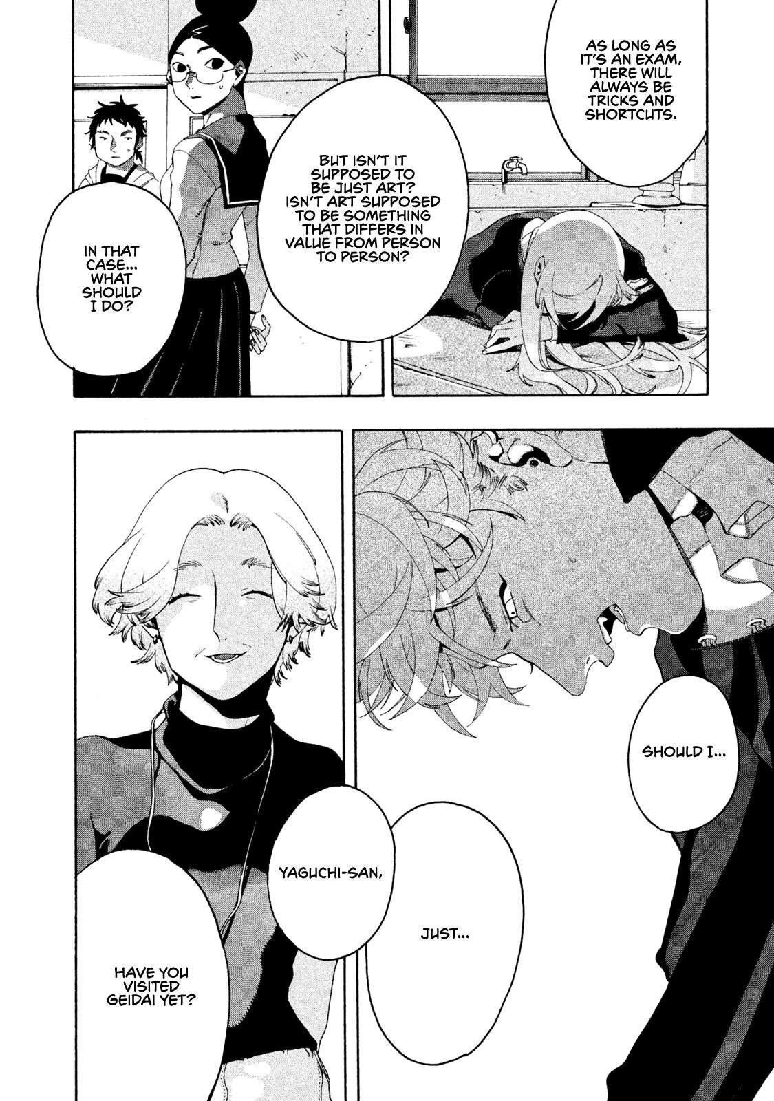 Blue Period Chapter 8 - Page 10 in English