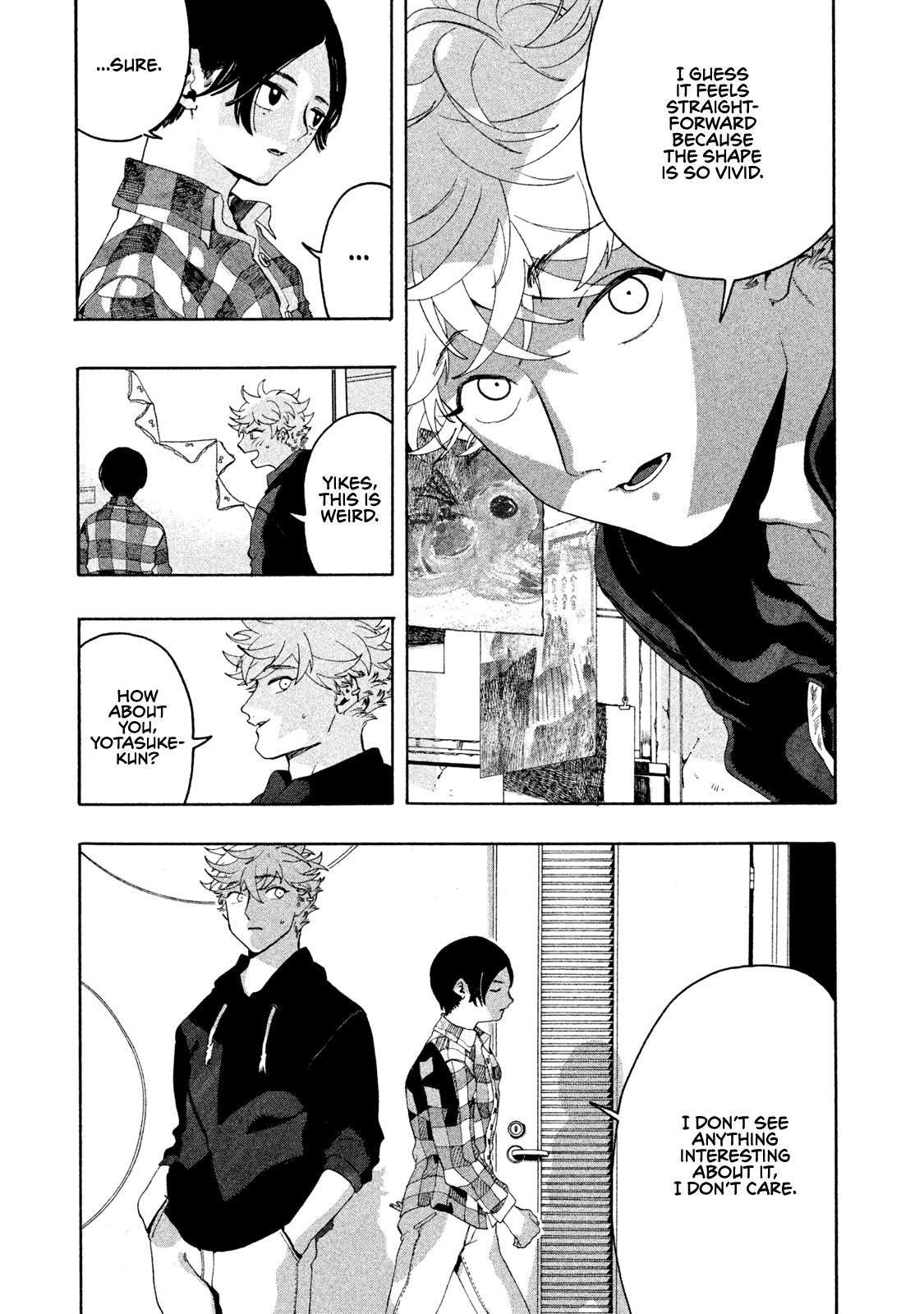 Blue Period Chapter 8 - Page 23 in English