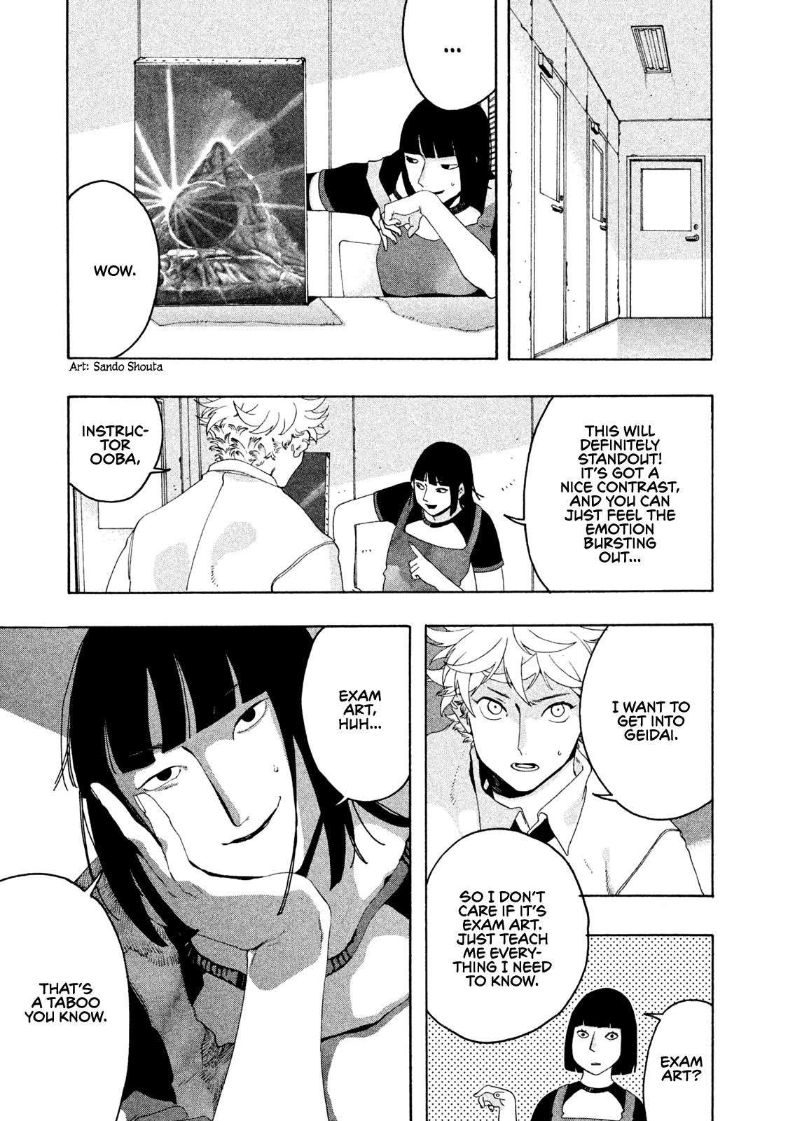 Blue Period Chapter 8 - Page 38 in English